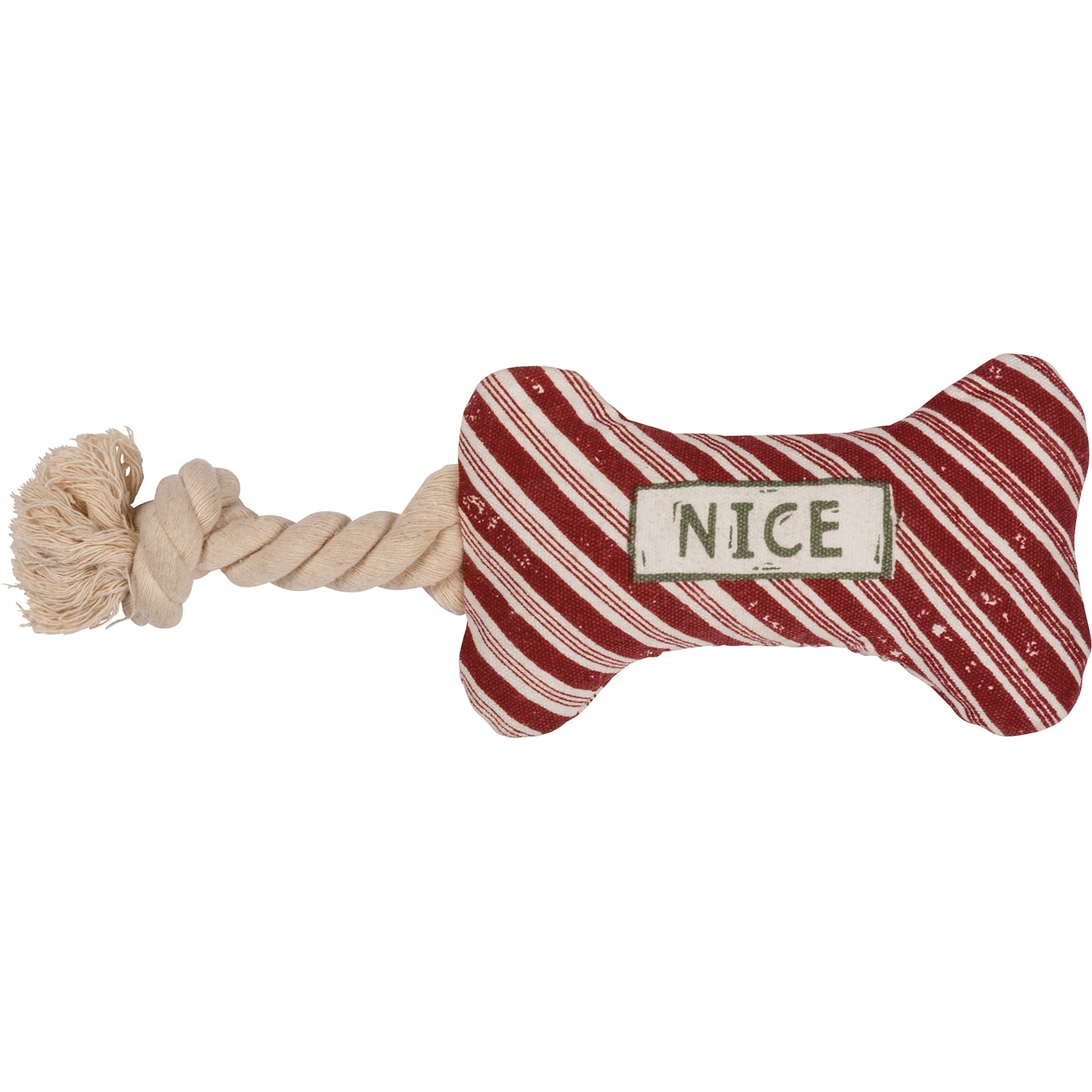 Nice/Naughty Dog Bone Toy