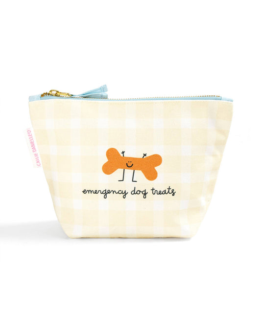 Emergency Dog Treats Canvas Pouch