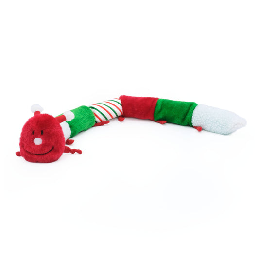 Christmas Caterpillar - Deluxe - Dog Toy