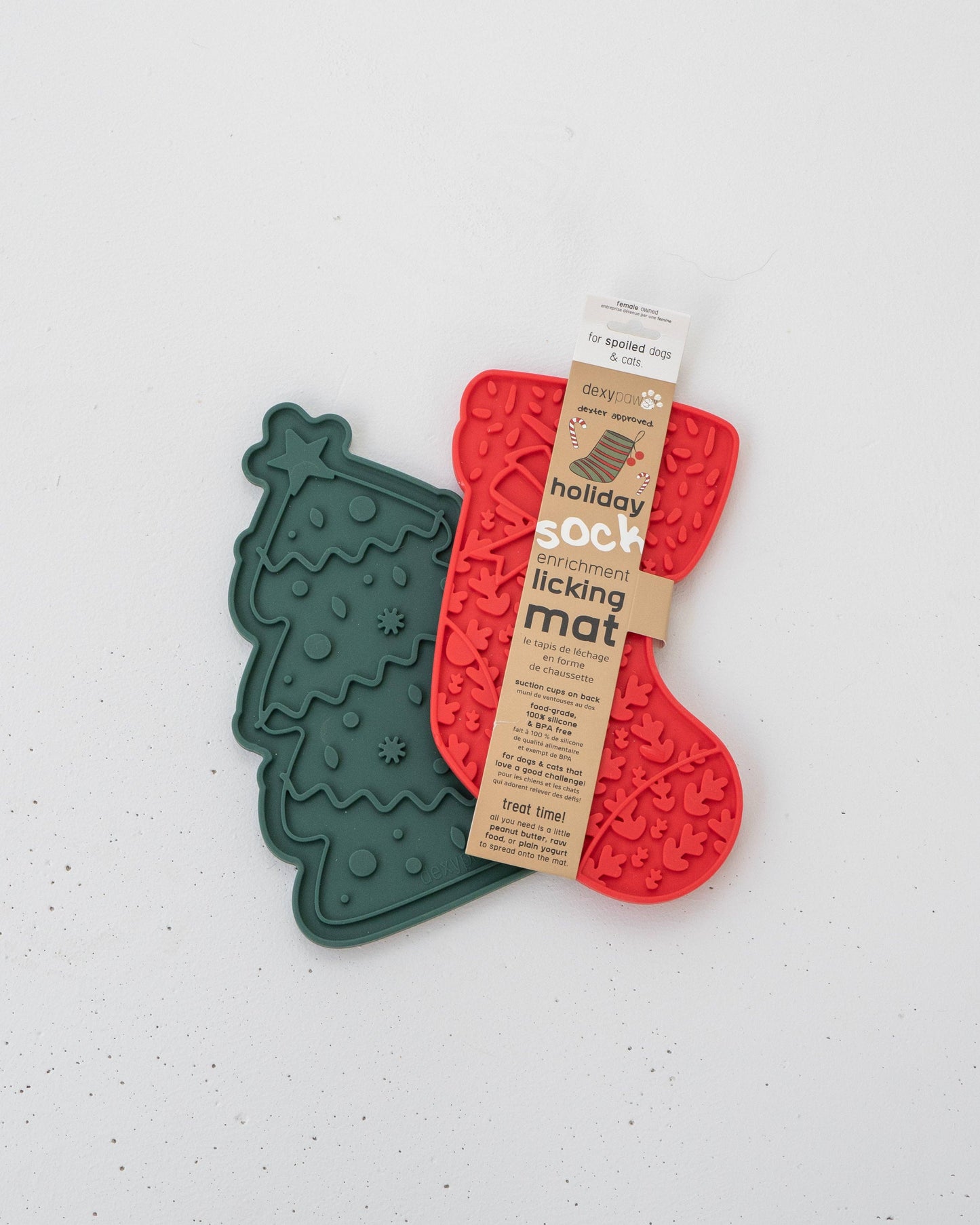 Christmas Tree Lick Mat