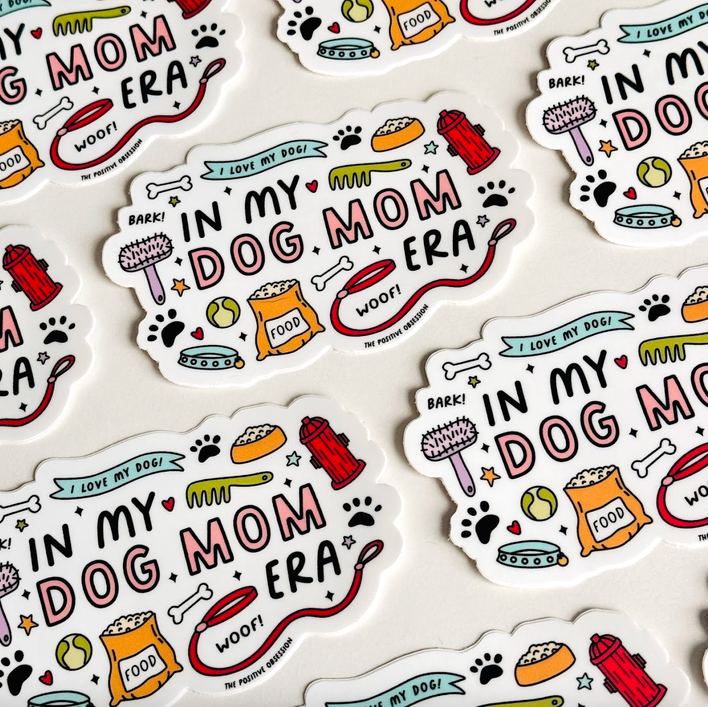 Dog Mom Era Vinyl Sticker