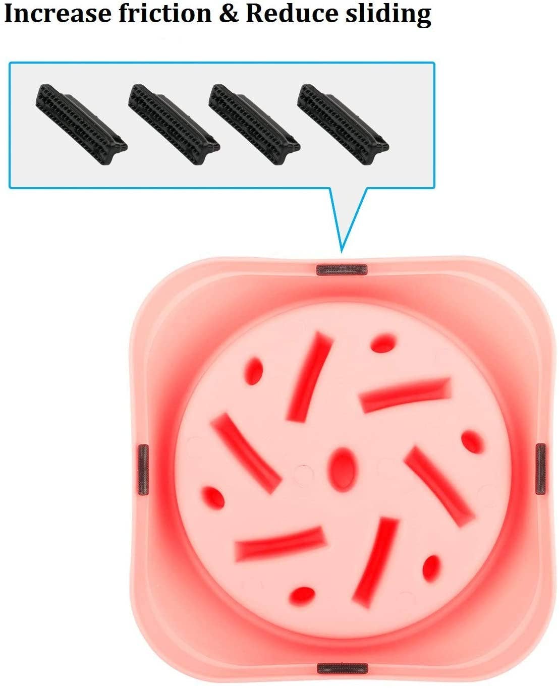 Slow Feeder Dog Bowl: Green