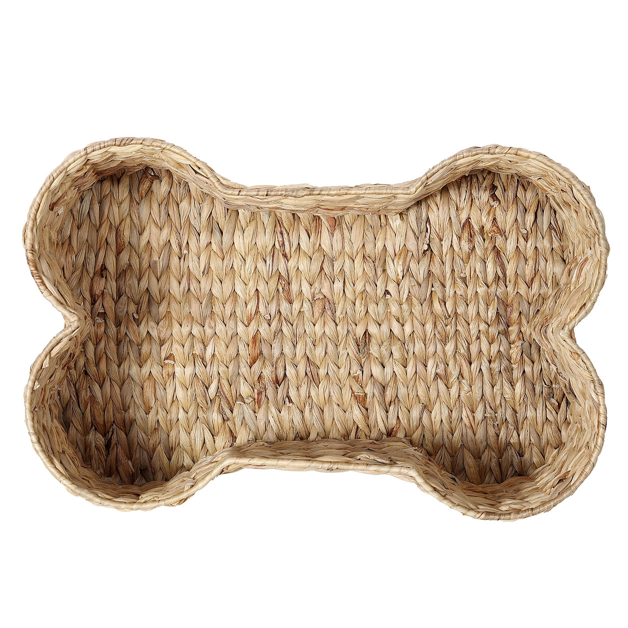 Bone Wicker Storage Basket