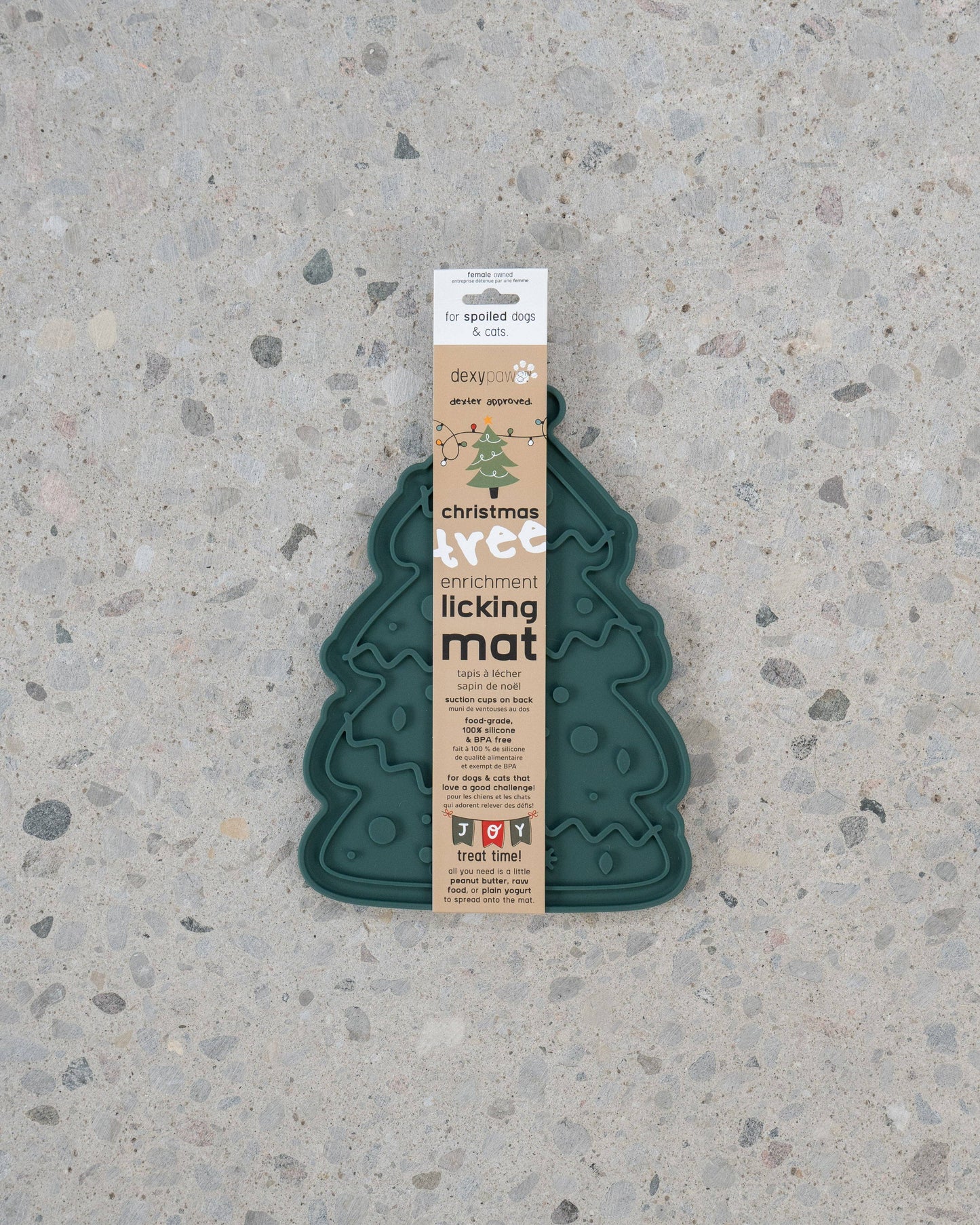 Christmas Tree Lick Mat