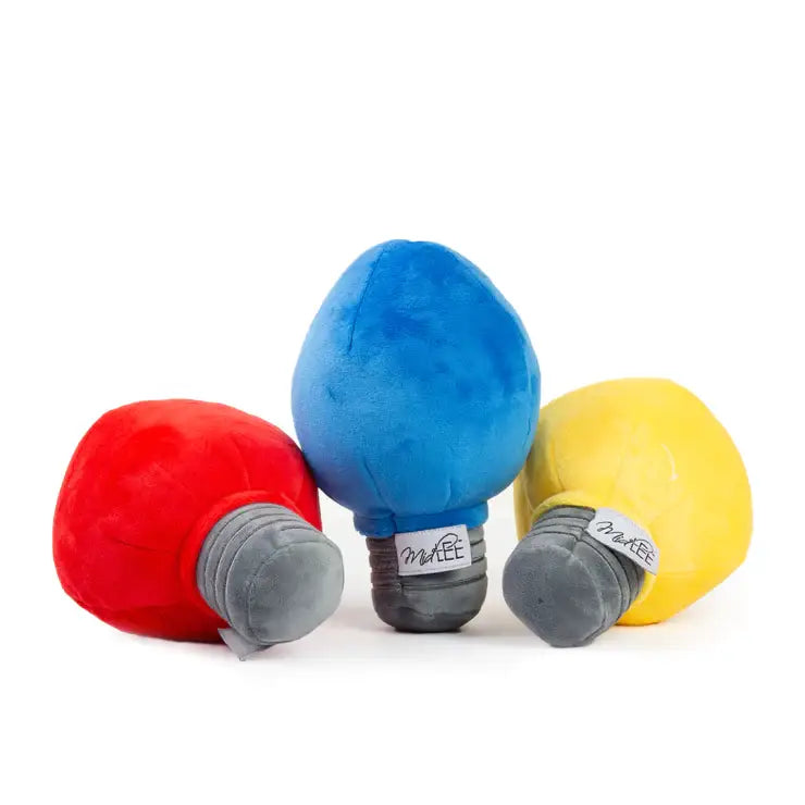 Plush Christmas Light Dog Toy