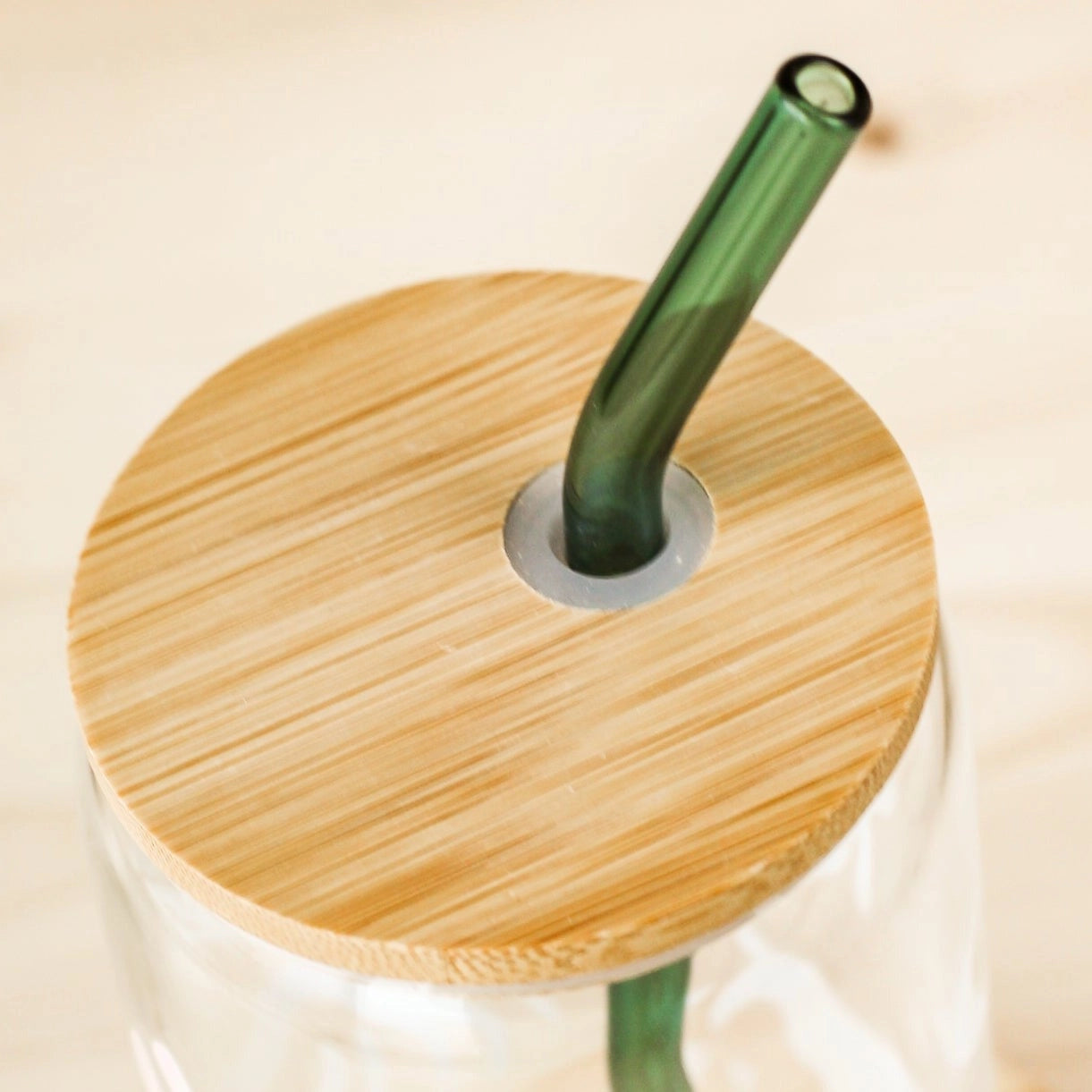 Dog + Plant Mama Glass Cup | Lid + Straw