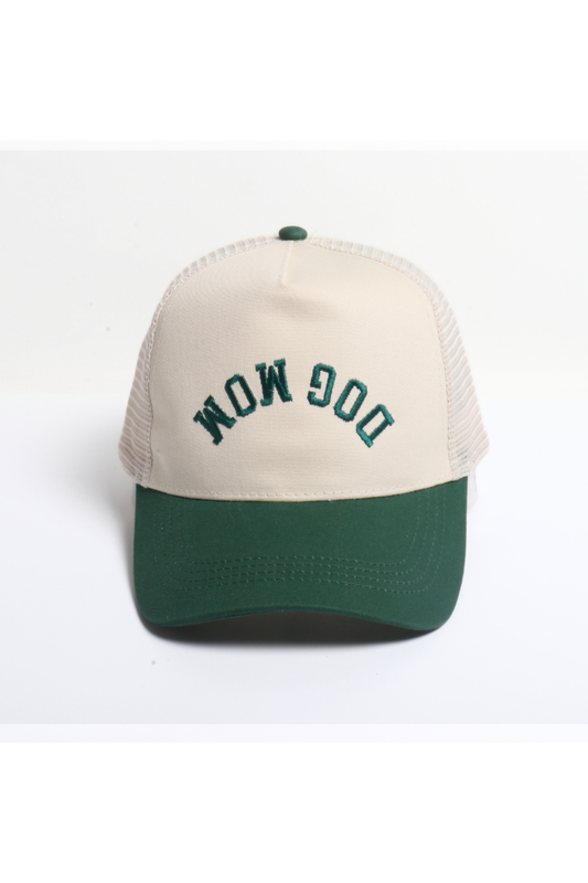 Dog Mom Embroidered Trucker Hat