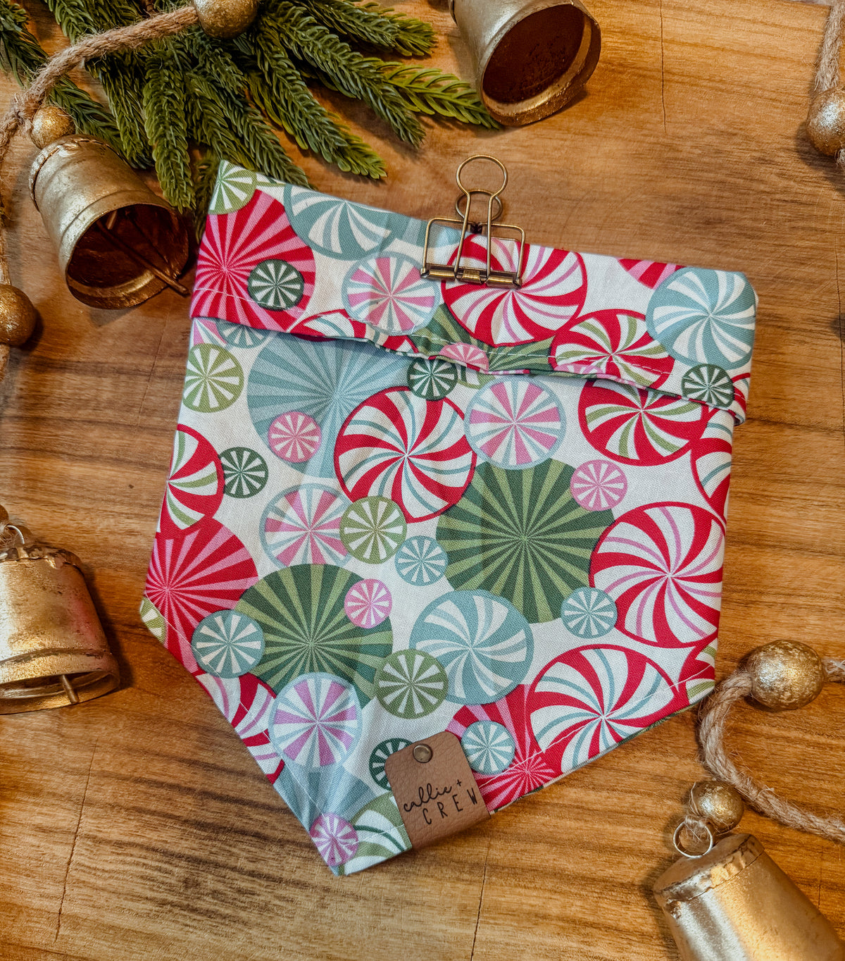 Candy Cane Crush Bandana
