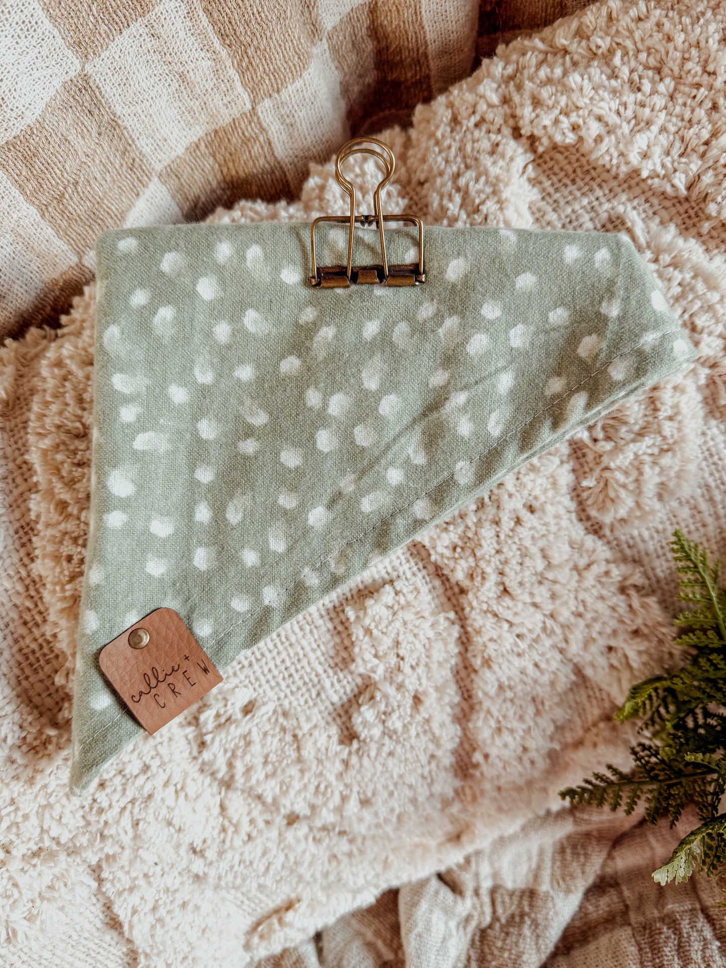 Flannel Sage Bandana