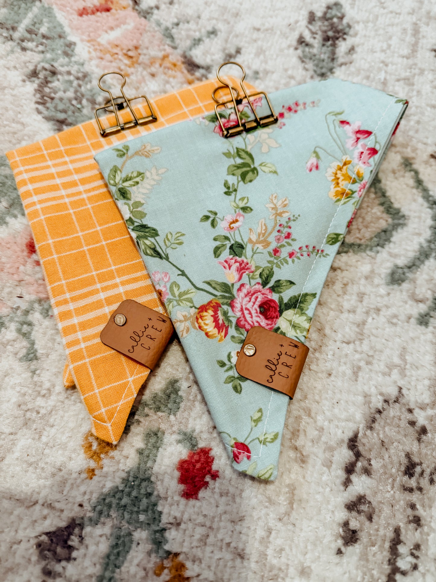 Vintage Floral Bandana