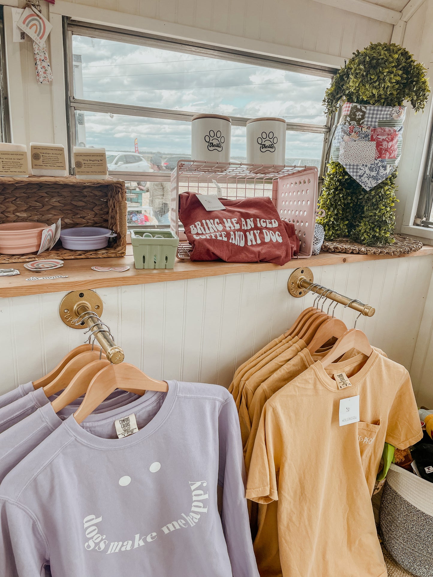 Dogs Make Me Happy Sweatshirt