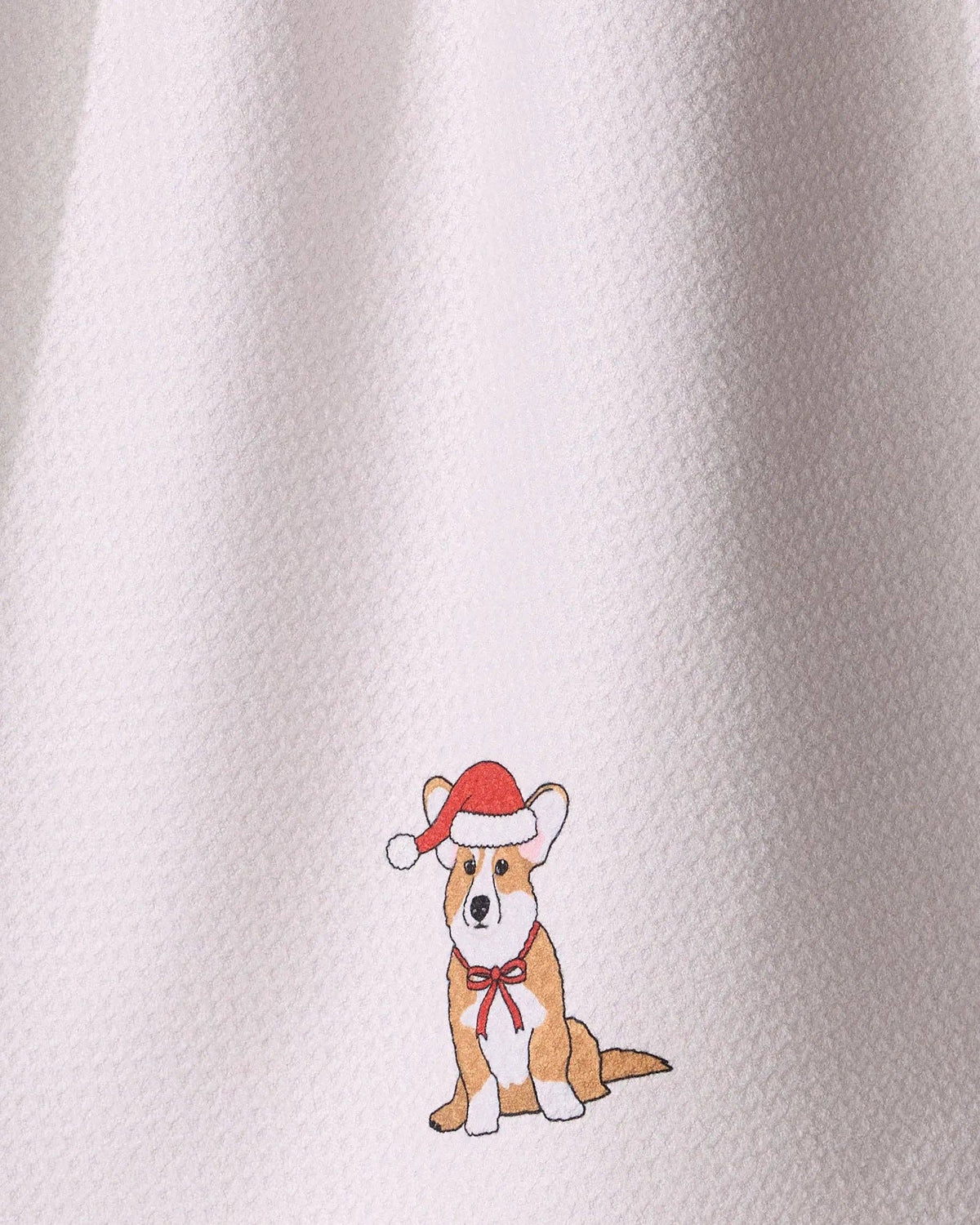 Merry Corgi Tea Towel