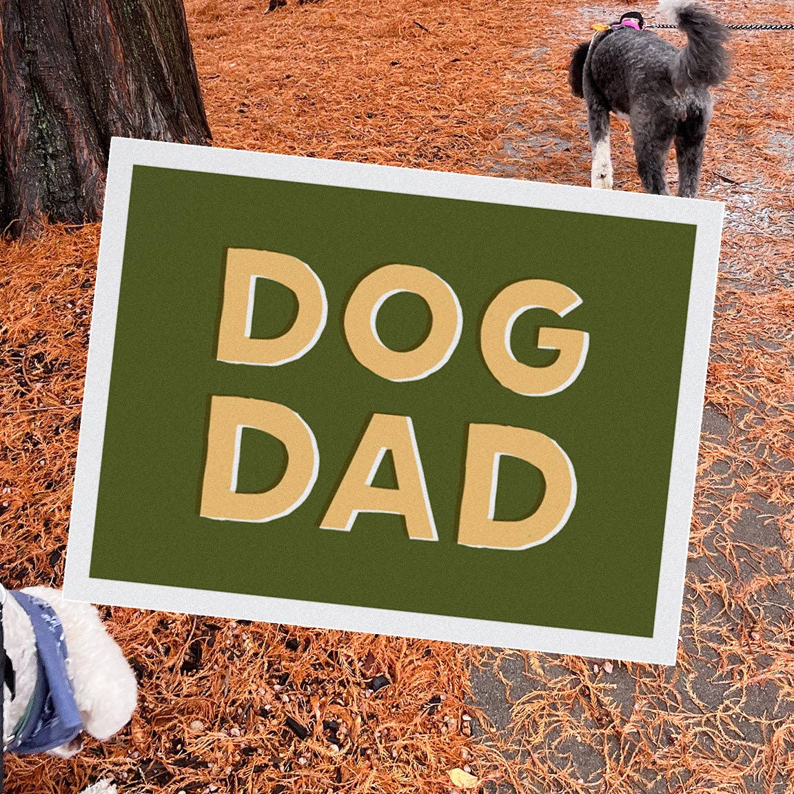 Dog Dad Sticker
