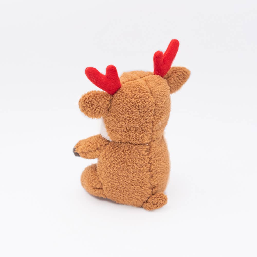 Holiday Cheeky Chumz - Reindeer - Dog Toy