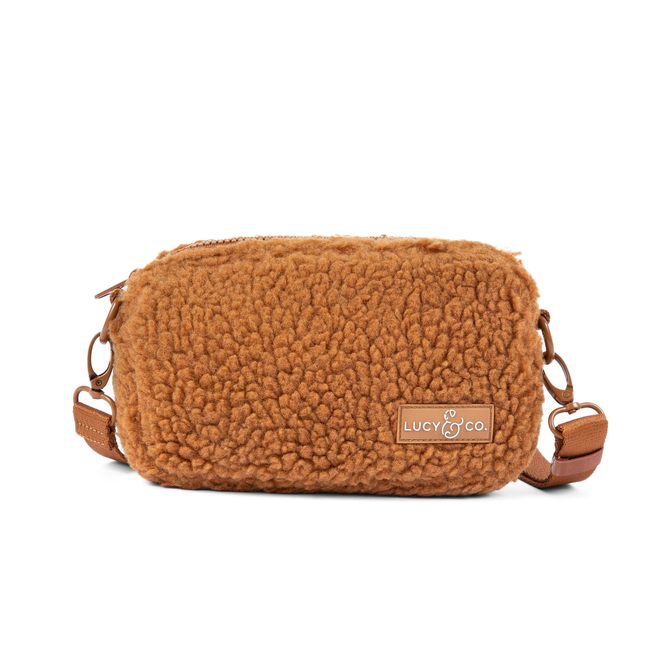 Cinnamon Teddy Crossbody Bag