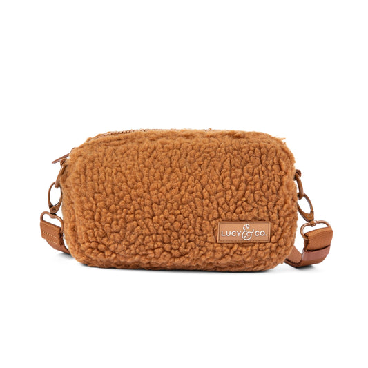 Cinnamon Teddy Crossbody Bag