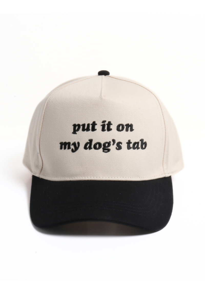 Put It On My Dog's Tab Trucker Hat