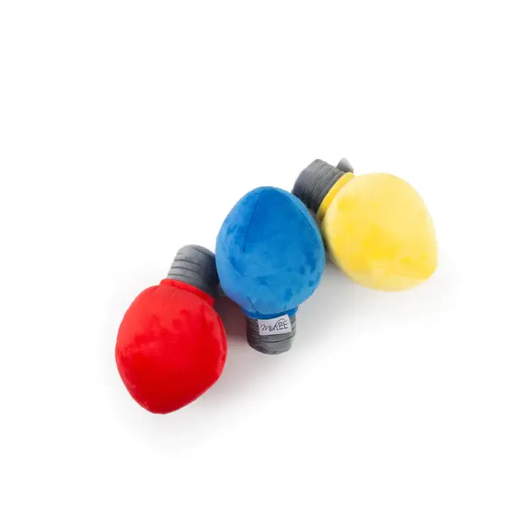 Plush Christmas Light Dog Toy