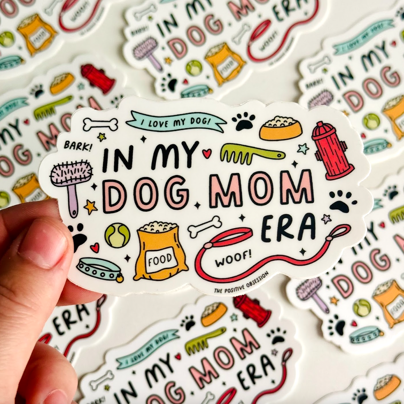 Dog Mom Era Vinyl Sticker