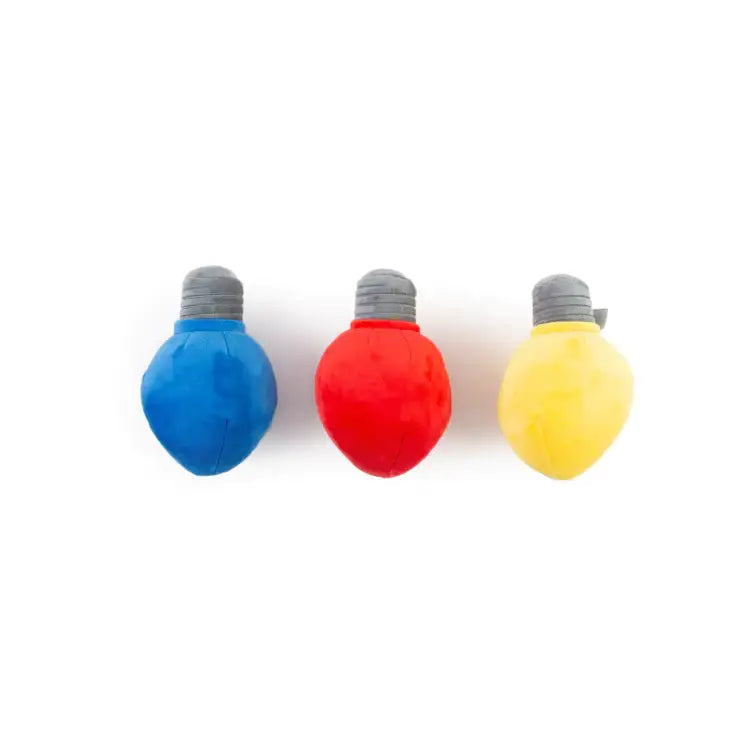 Plush Christmas Light Dog Toy