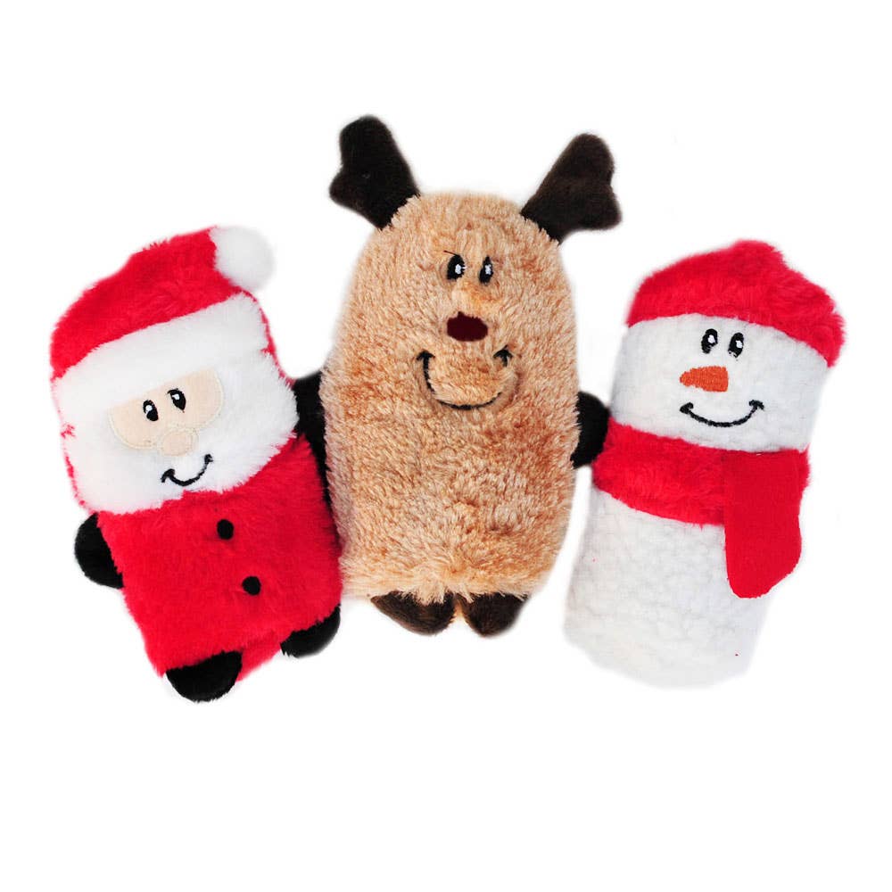 Holiday Squeakie Buddie - 3-Pack