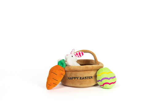Easter Basket Dog Toy