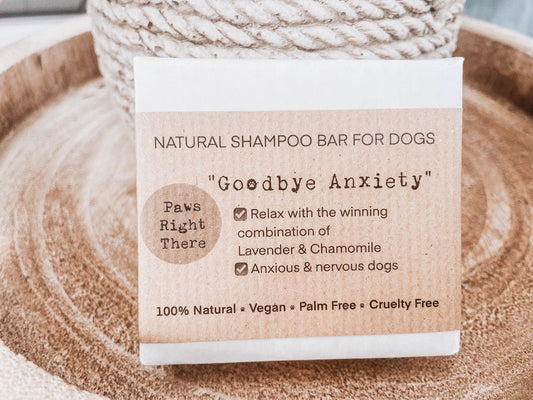 “Goodbye Anxiety” Natural Dog Shampoo Bar