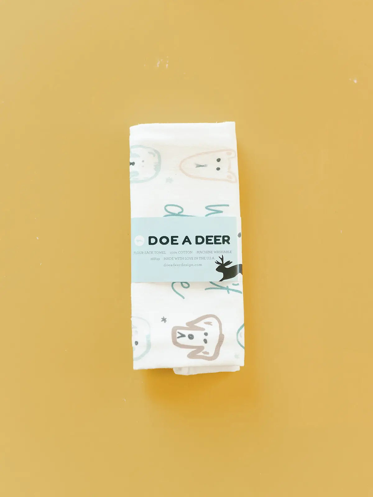 We Don't Deserve Dogs - Flour Sack Towel