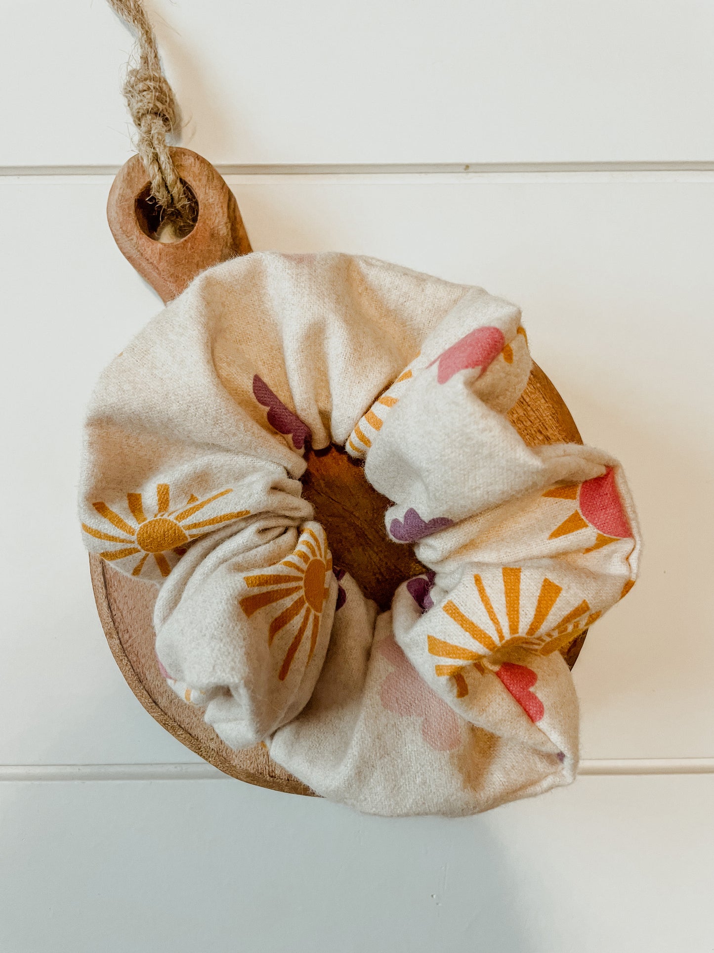 Retro Sunny Day Scrunchie