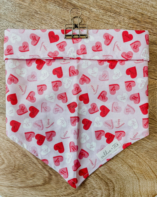 Candy Hearts Bandana