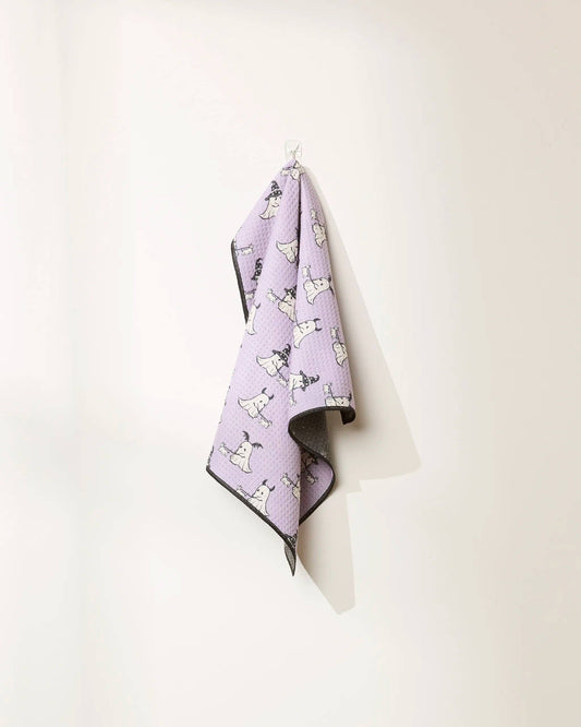 Spooky Ghost Walk Paw Towel
