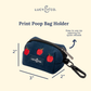 Appley Ever After Corduroy Poop Bag Holder