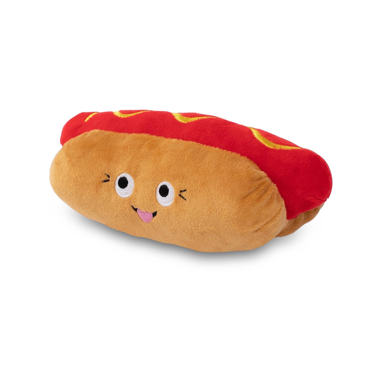 Hot Dog Plush Dog Toy