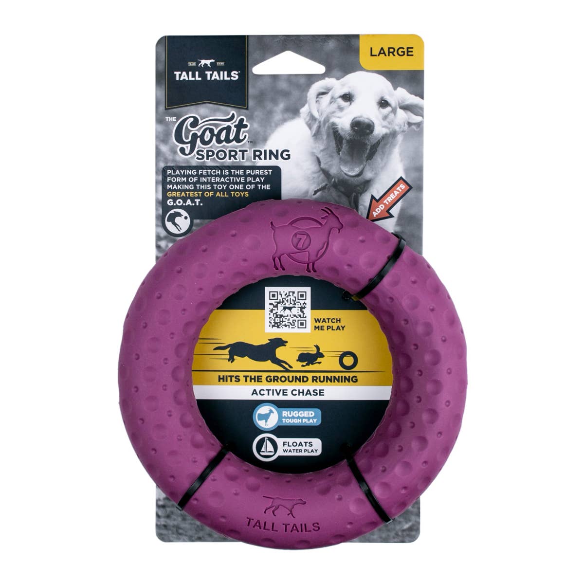 GOAT Sport Ring Dog Toy - Large