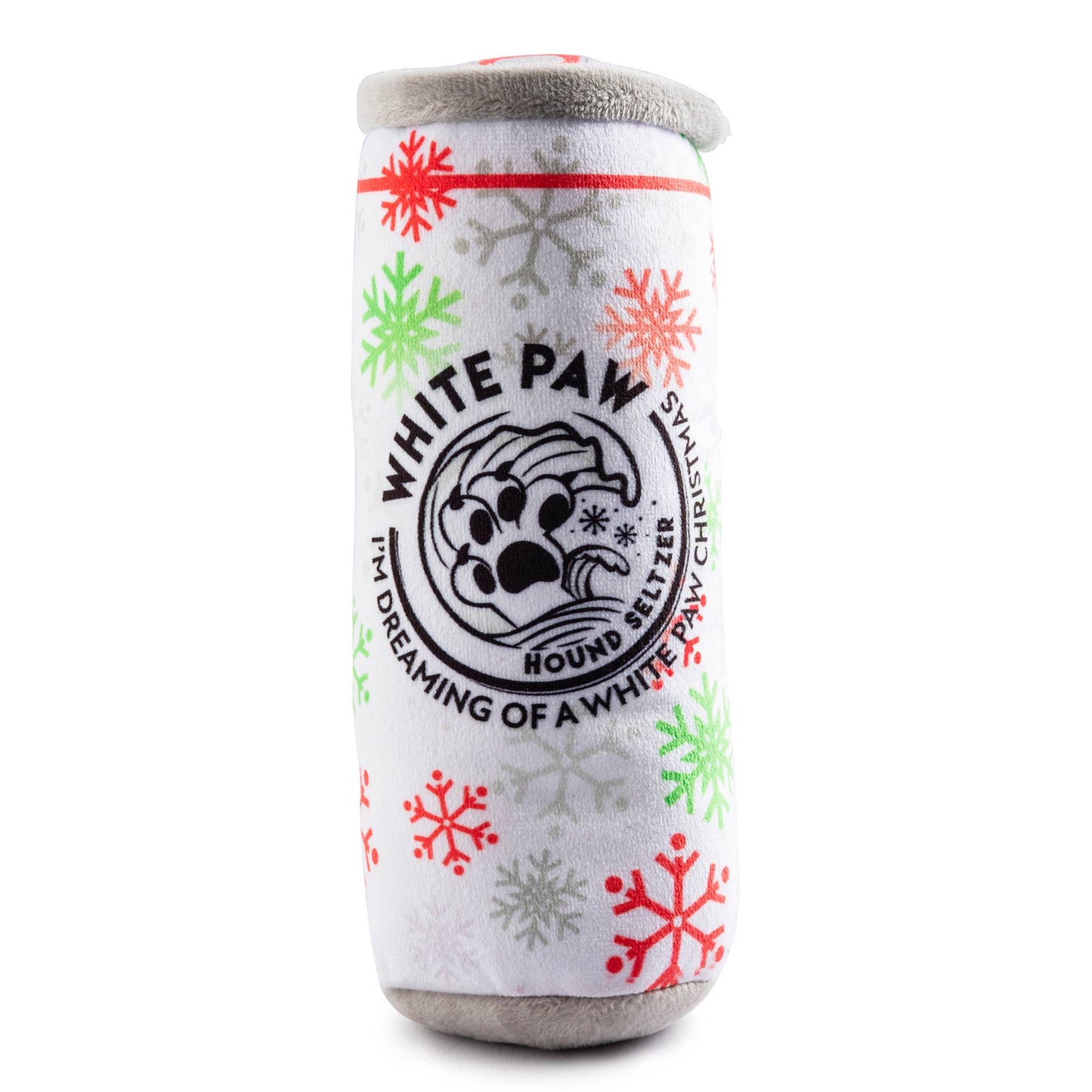 White Paw Christmas Dog Toy