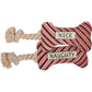 Nice/Naughty Dog Bone Toy