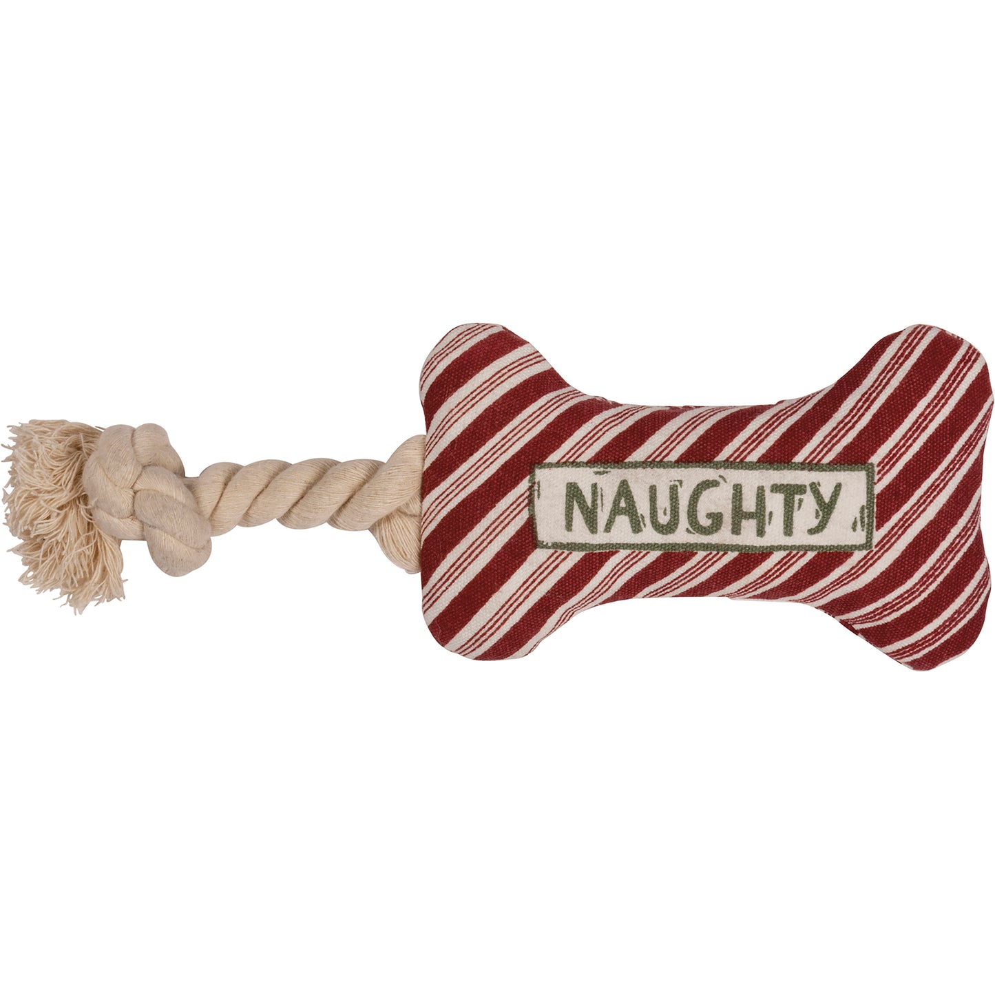 Nice/Naughty Dog Bone Toy