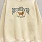 Embroidered Retriever Club Sweatshirt