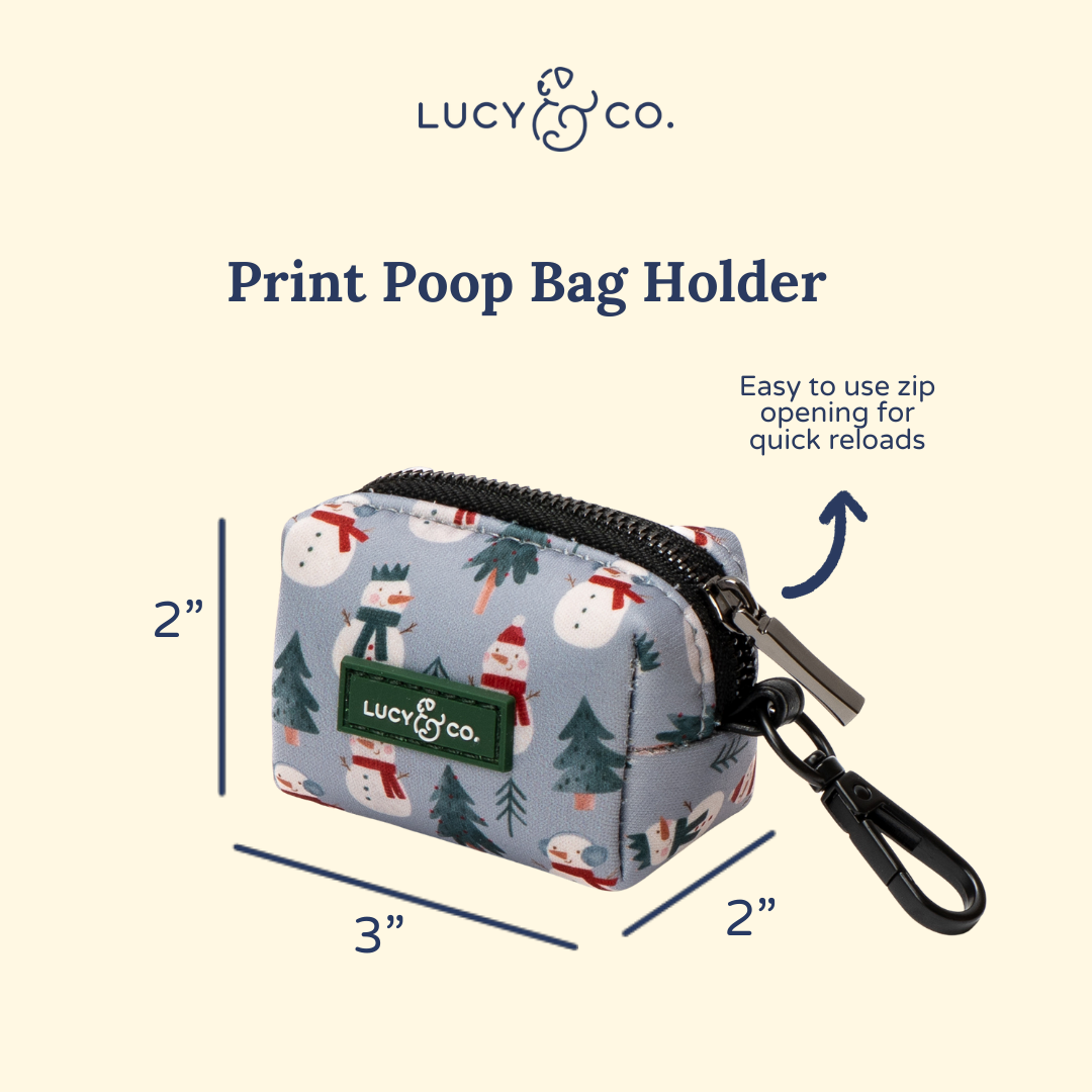 Snow Much Fun Poop Bag Holder