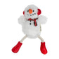 Snowman Pull-Through Rope Tug Dog Toy - 11"