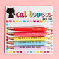 Cat Lovers Pen Set