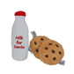 Boxed Milk & Cookies Plush Dog Toy