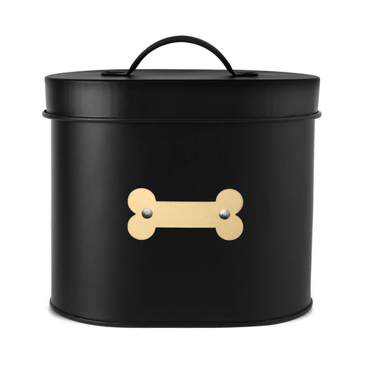 Oval Pet Treat Canister