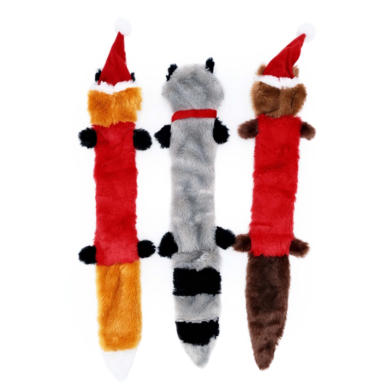Holiday Skinny Peltz-Large (Santa Fox,Raccoon,Elf Squirrel)