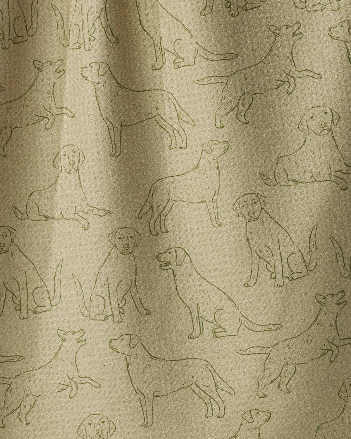 Lab Pups Tea Towel