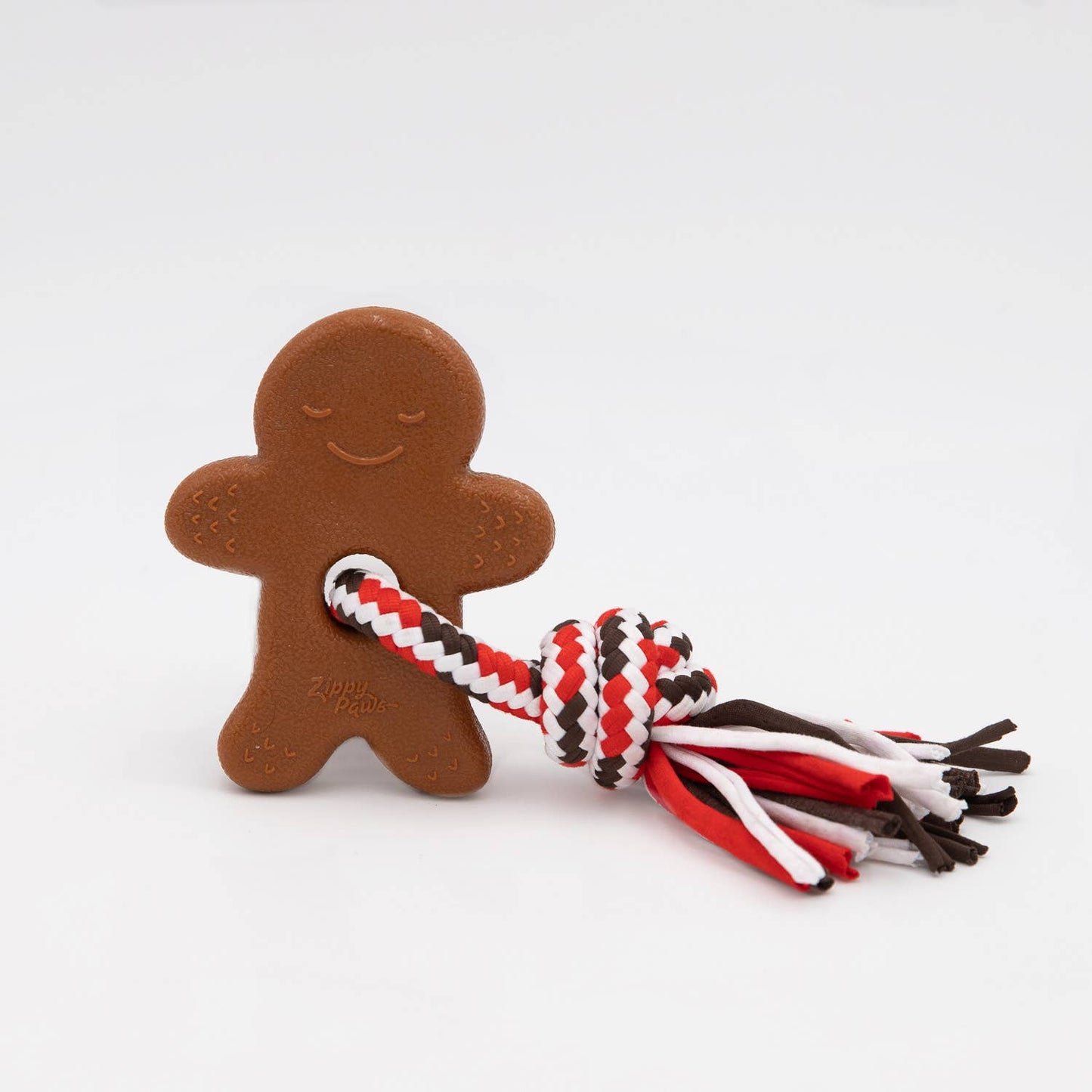 Holiday ZippyTuff Teetherz - Gingerbread Man - Dog Toy