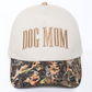 Dog Mom Embroidered Camo Trucker Hat