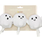 Halloween Ghosts Dog Toys, Set of 3