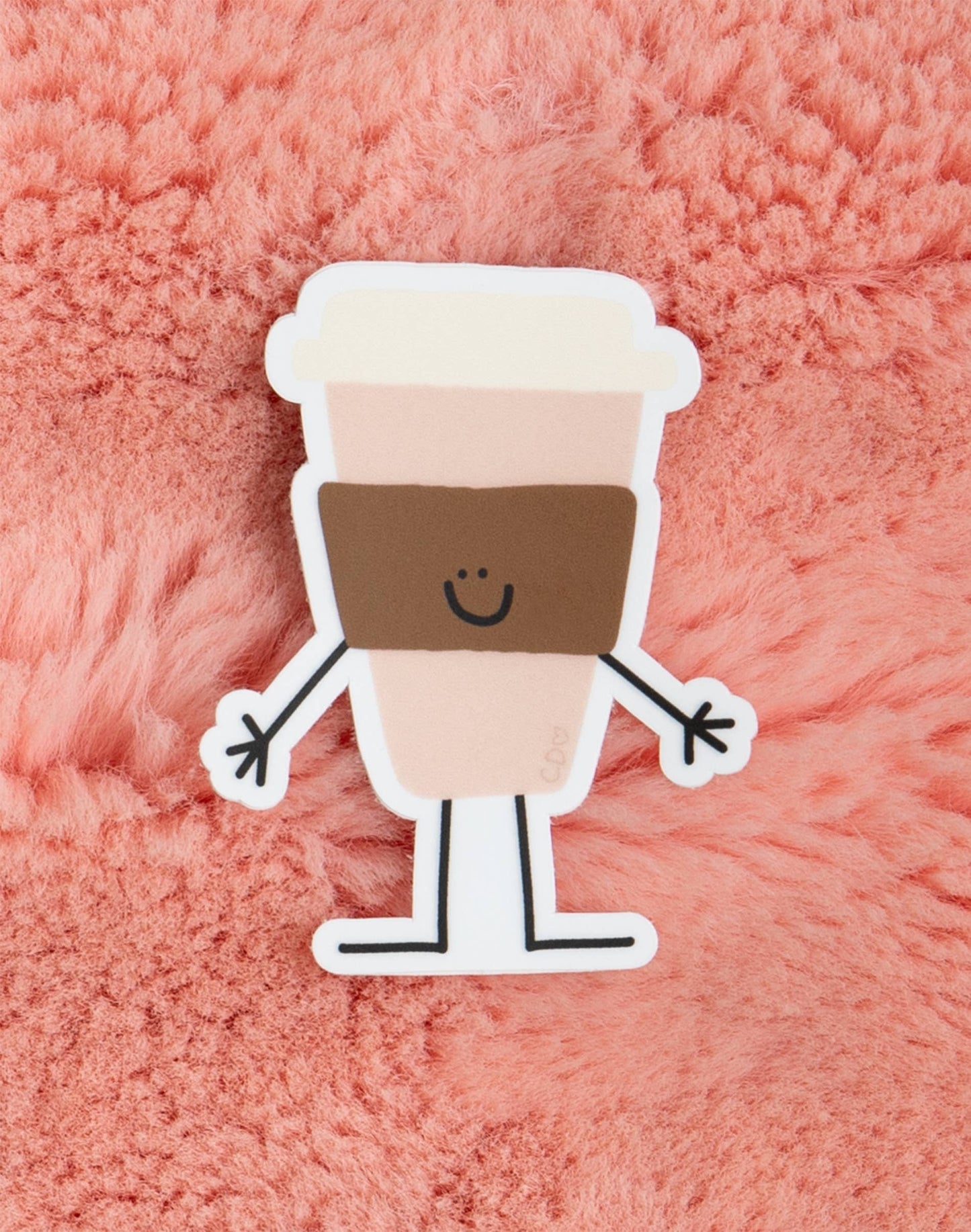 Coffee Doodle Decal Sticker
