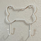 White Metal Bone Wall Hook